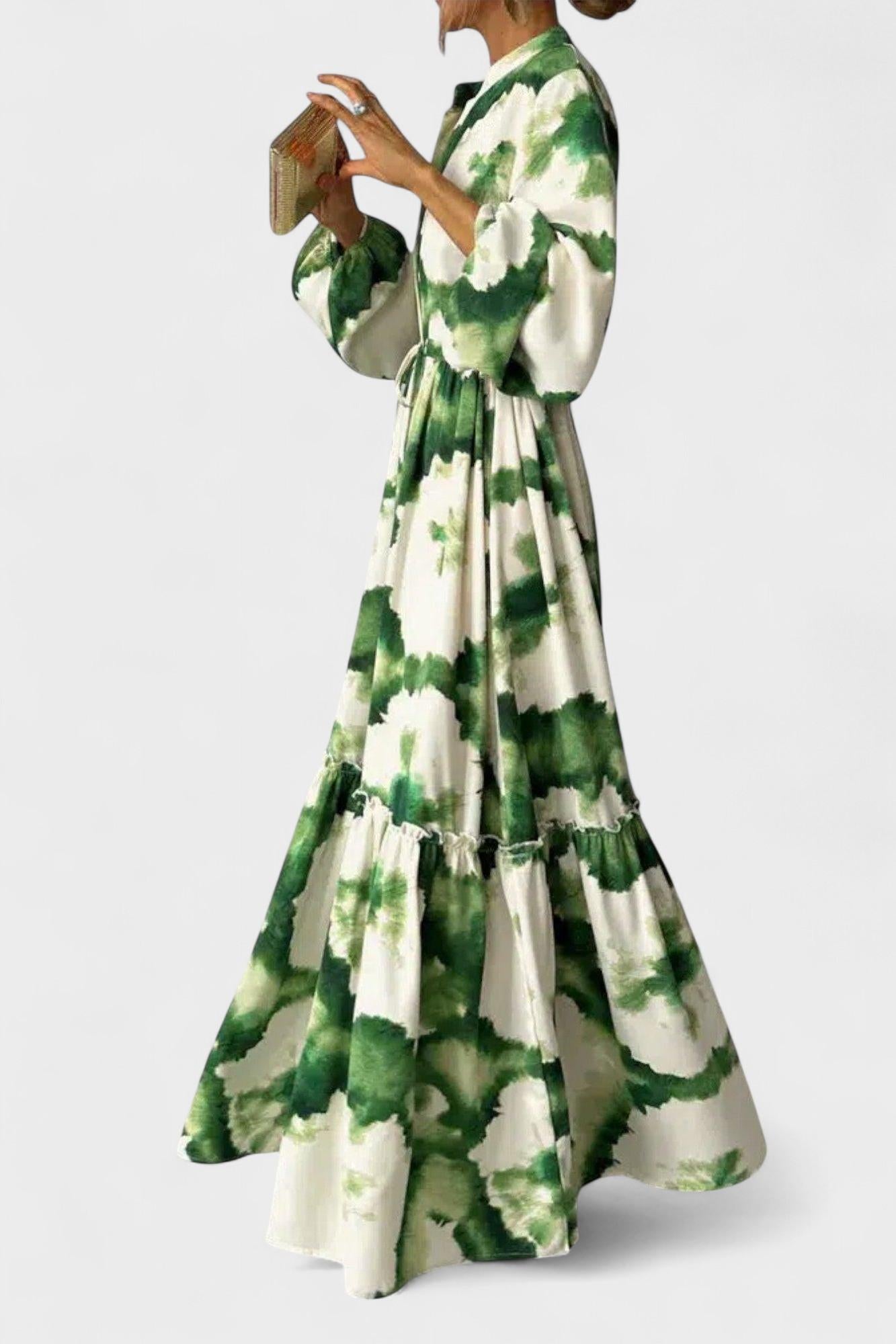 Luna – Floral maxi dress – XS