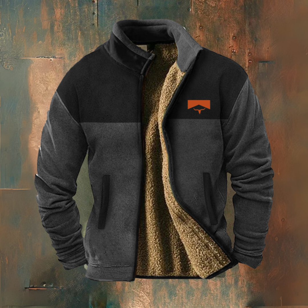 Maël – Cosy casual jacket – Black / S