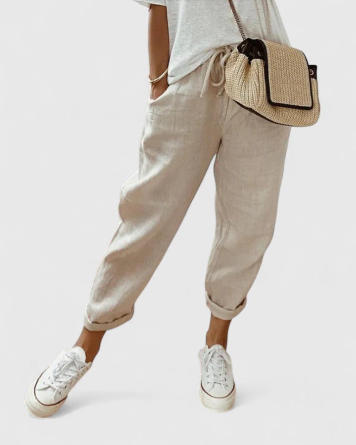 Maja – Elegant Pants – Blue / S