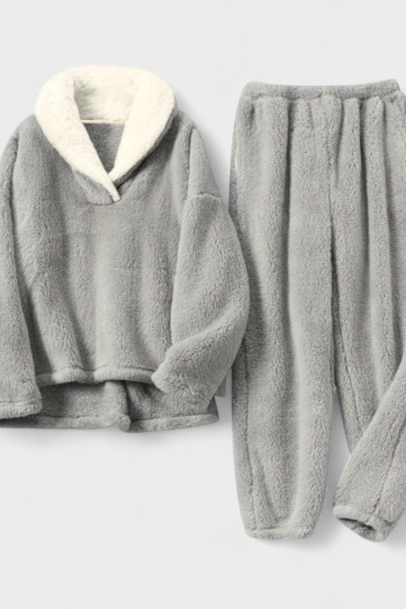 Maja – Flannel set – Grey / M