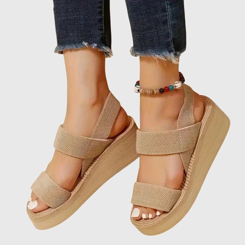 Malene – Supportive Sandals – Black / 36