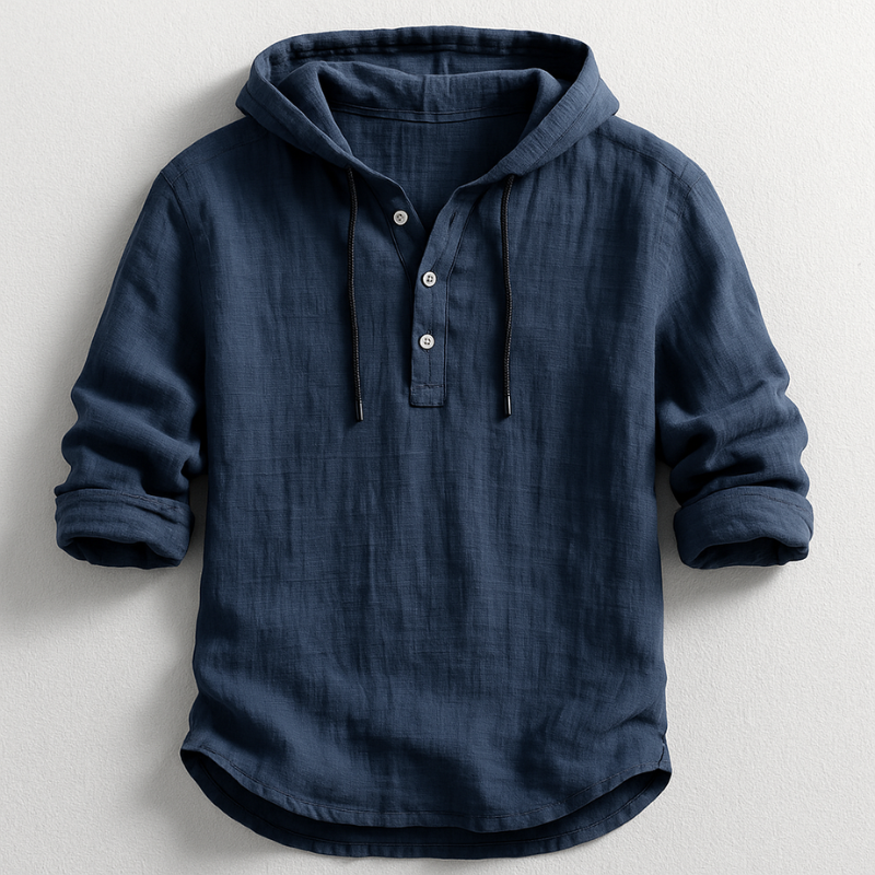 Marcel – Luxurious shirt – Navy Blue / S