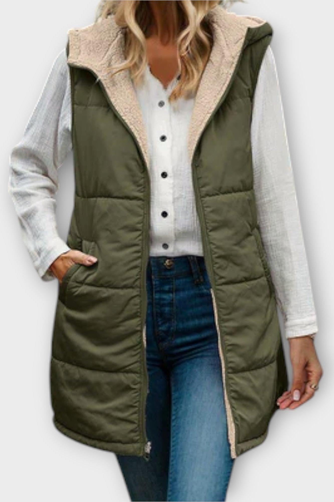 Marie – Bodywarmer – Green / S