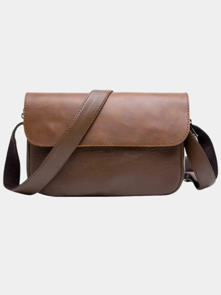 Martin – Milan Leather Shoulder Bag – Black