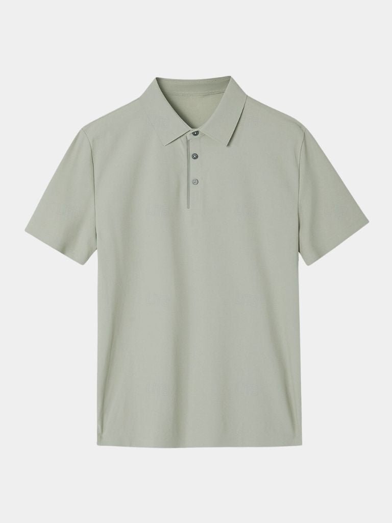 Martin – Sommerlicht Polo – Dark Grey / S
