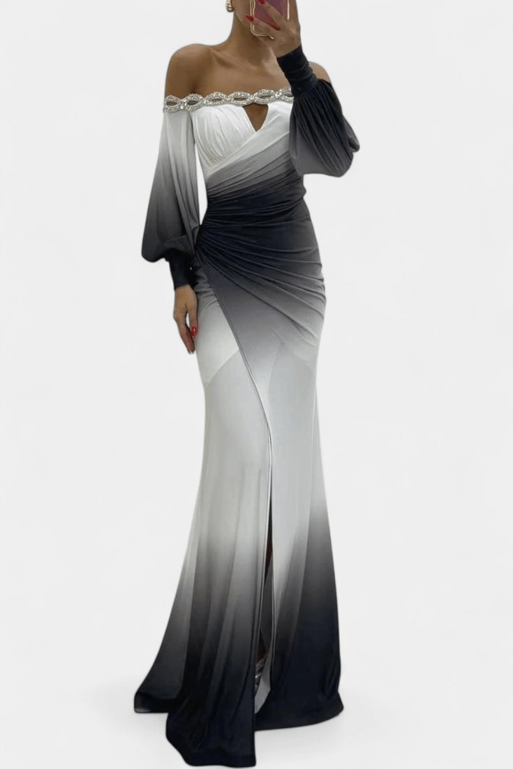 Mette – Maxi dress – White / S