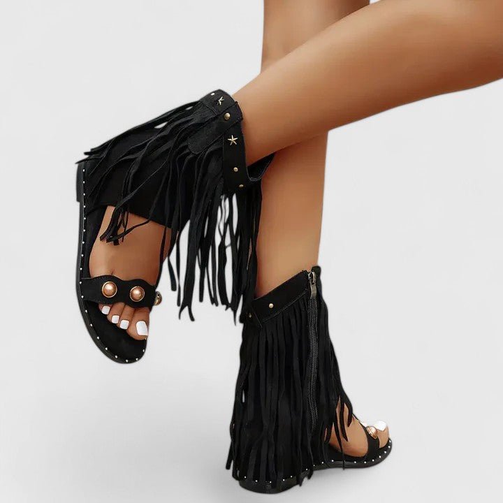 Mille – Sandals – Black / 36