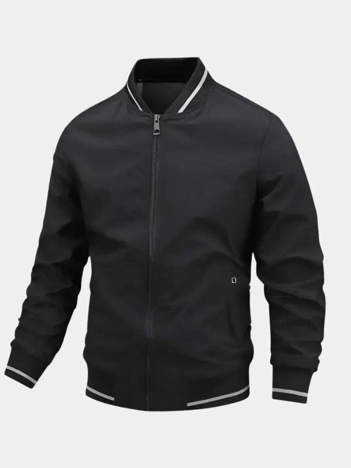 Nikolaj – Casual Bombardier jacket – Black / M