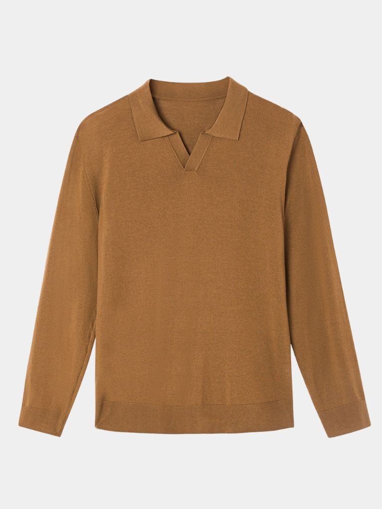 Nikolaj – Royal Comfort Long Sleeve – Brown / S