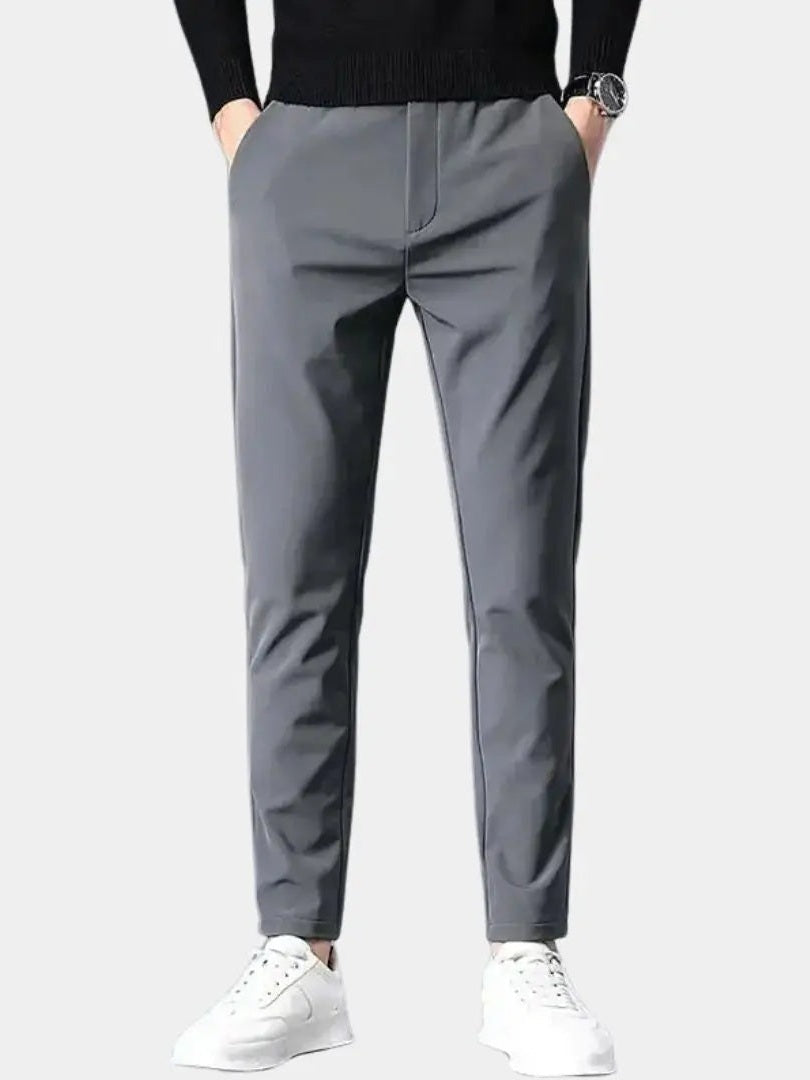 Noah – Elastic Pants – Blue / 28