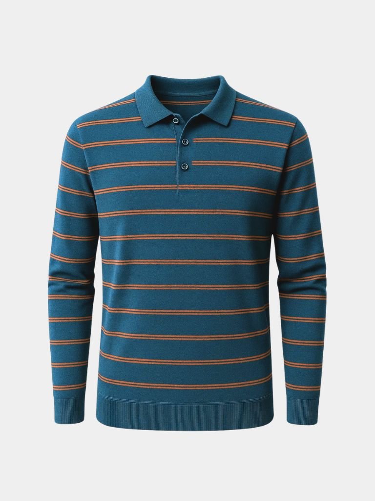 Noah – Marine Striped Sunset – Blue / S