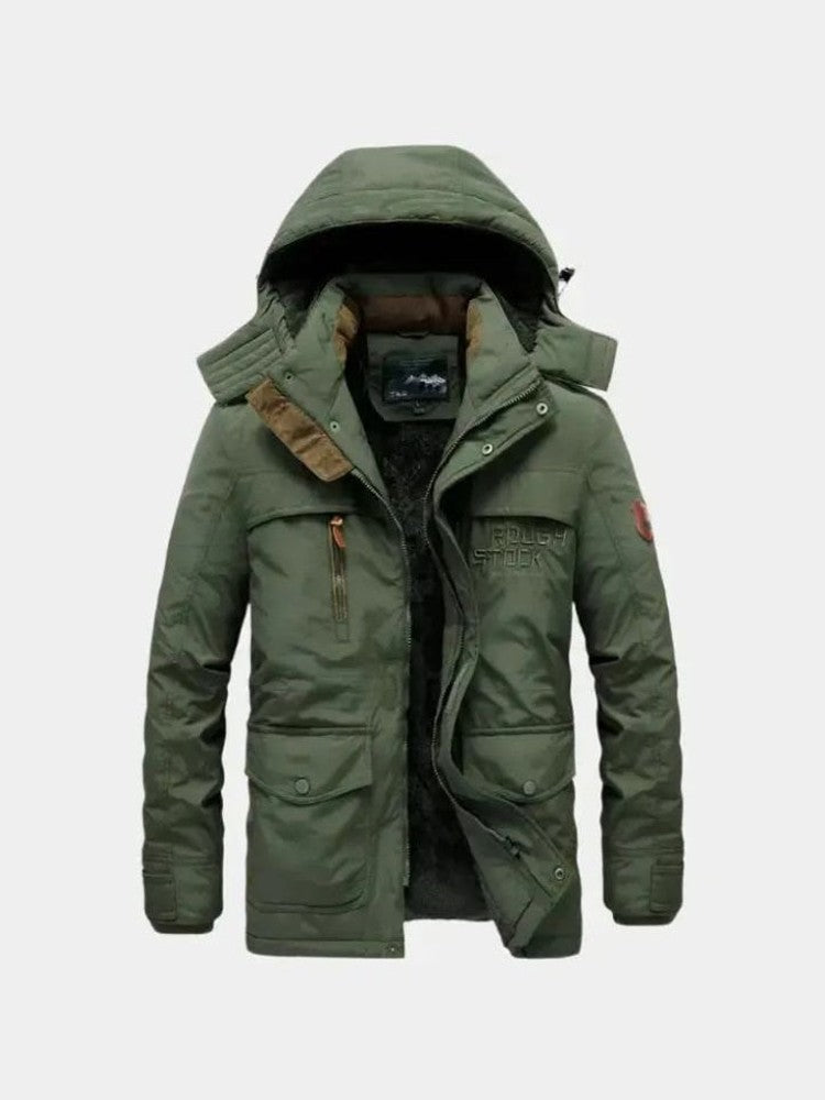 Noah – Military Hoodie – Black / S