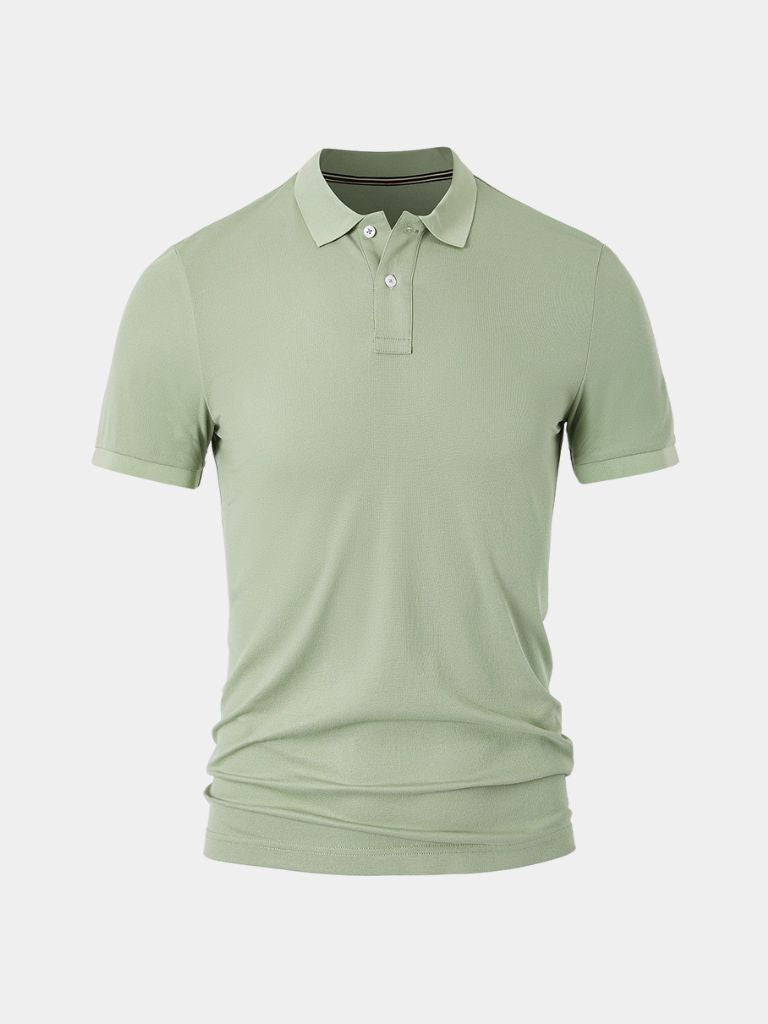 Olav – Essential Bellamy Polo – Black / S