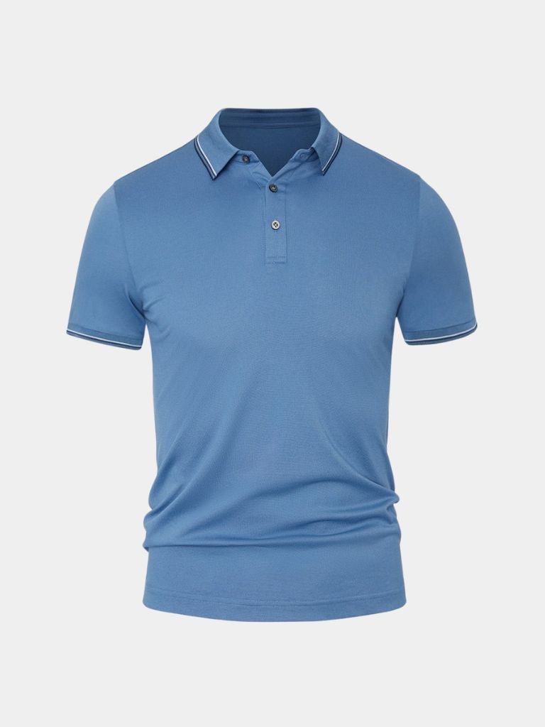 Ole – Classic Azure Polo – Blue / S