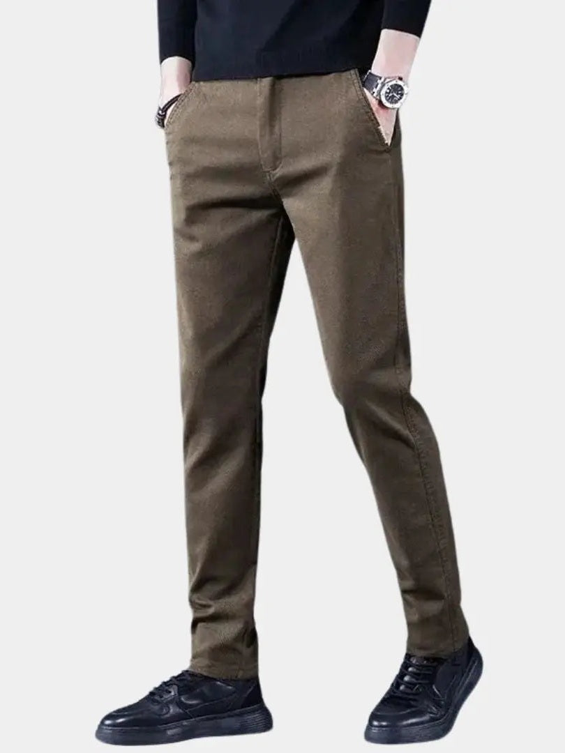 Oliver – Elastic jeans – Coffee / 28