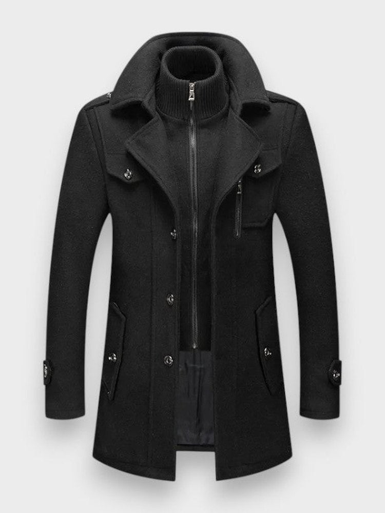 Oliver – Winter coat Old Money – Black / M
