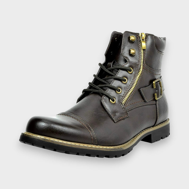 Phoenix – Lace-up Boots – Dark Brown / 39