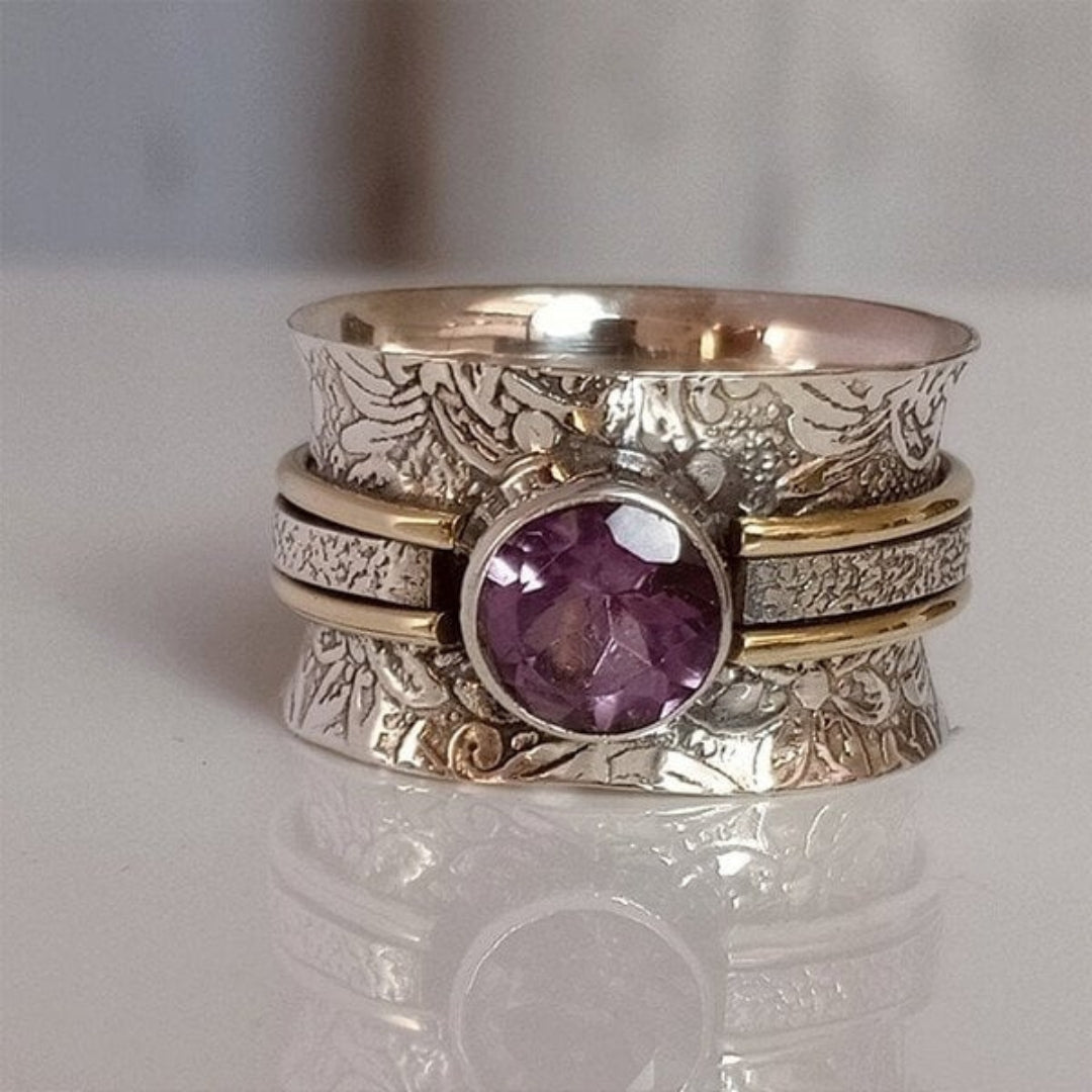 The ring for meditation made of bohemian crystal – 16