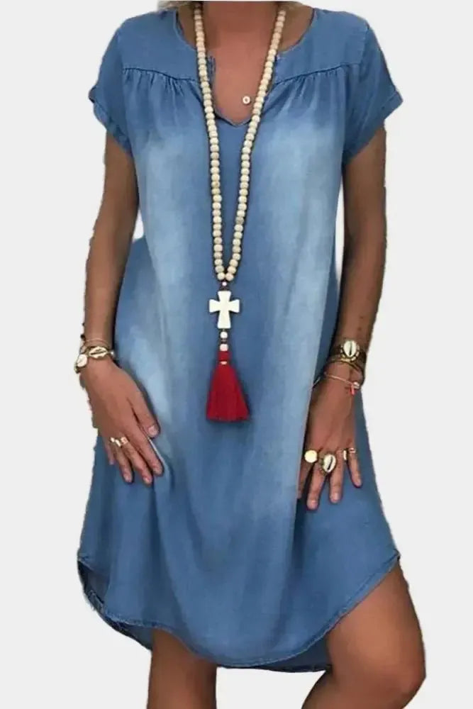 Saga – Denim dress – XL