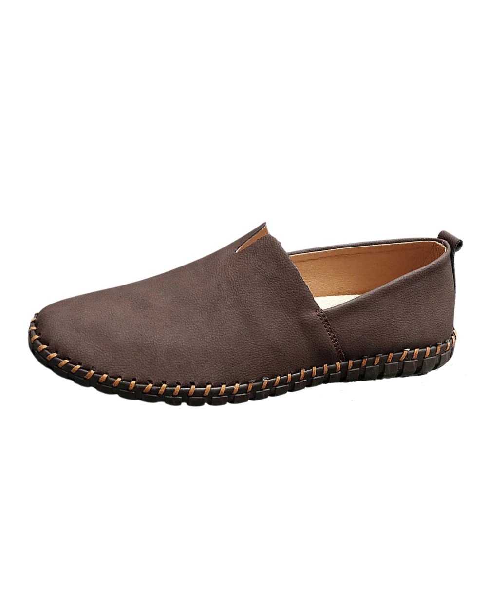 Santorini Leather Loafers – Dark Brown / 39