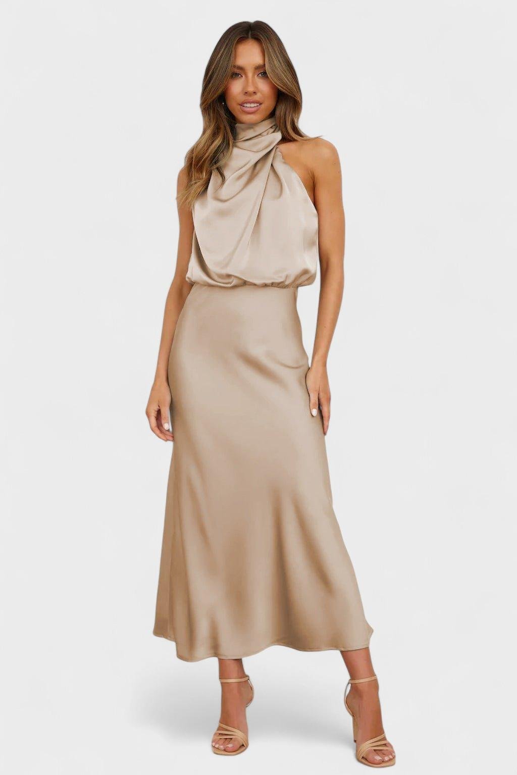 Sara – Midi Dress – Black / S