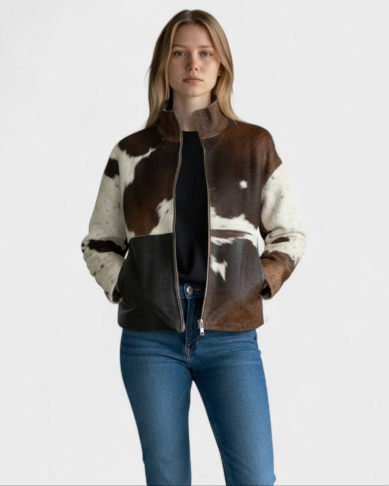 Selma – Stylish print jacket – XS
