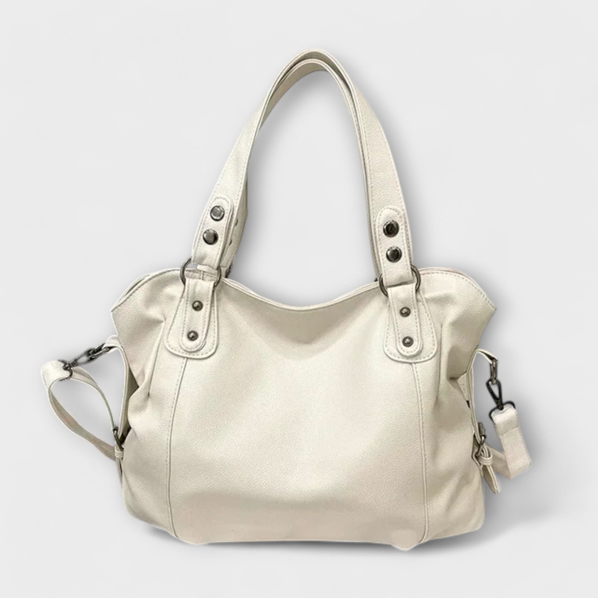 Silje – Elegant Shoulder Bag – Beige