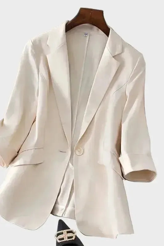 Silje – Perfect blazer – Apricot / S