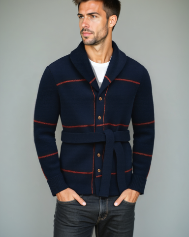 Simon – Elegant Knitted Vest – M