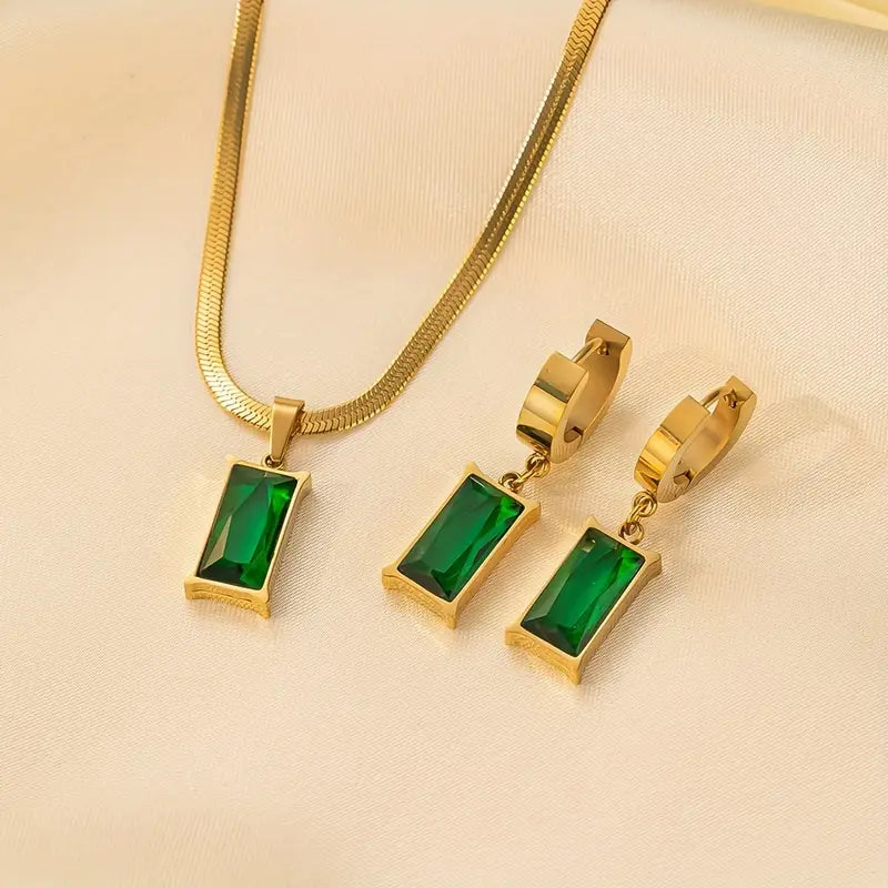 Jewellery set Lina Esmeralda
