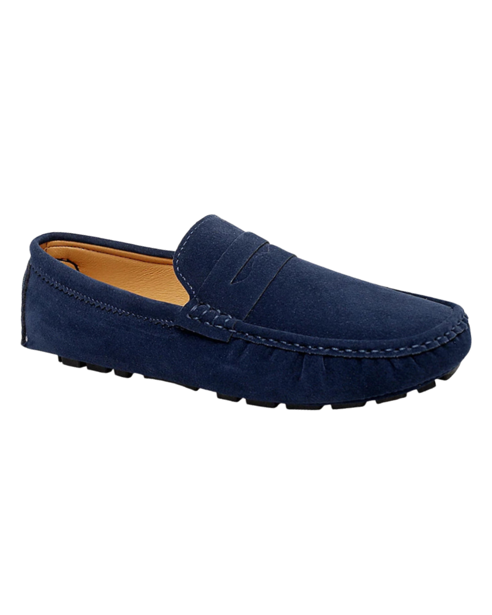 Suede Boat Loafers – Grey / 38