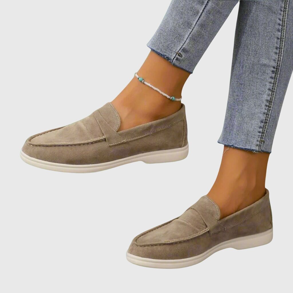 Thea – Supportive Loafers – Sky Blue / 36