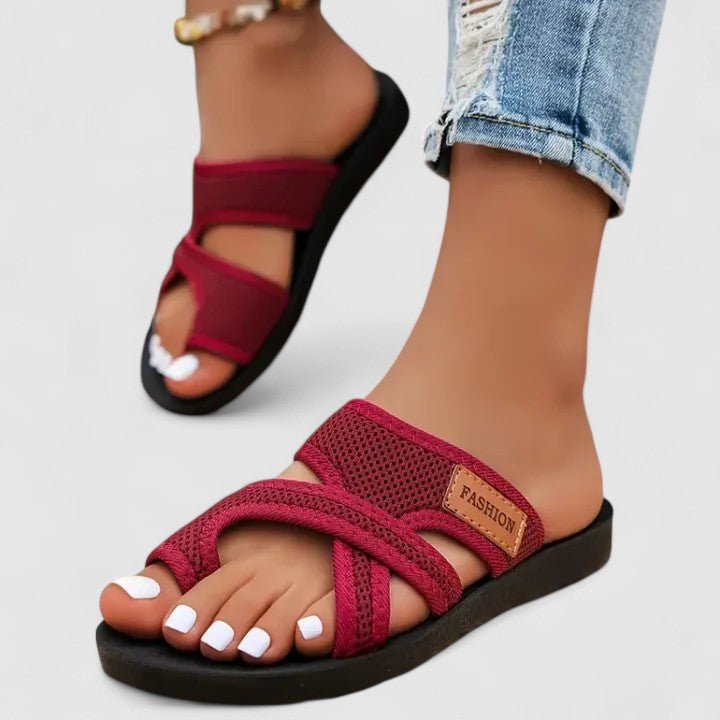 Thilde – Supportive Sandals – Black / 36
