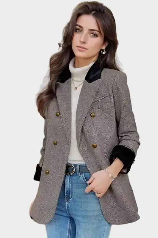 Tilde – Classic blazer – Grey / S