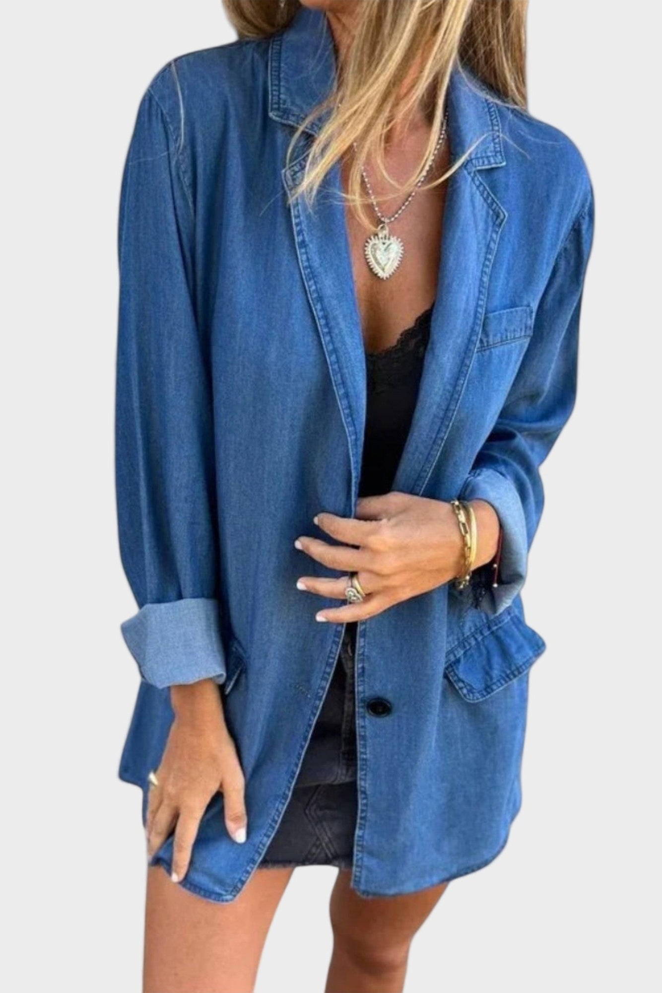 Vibeke – Light blazer – Blue / S