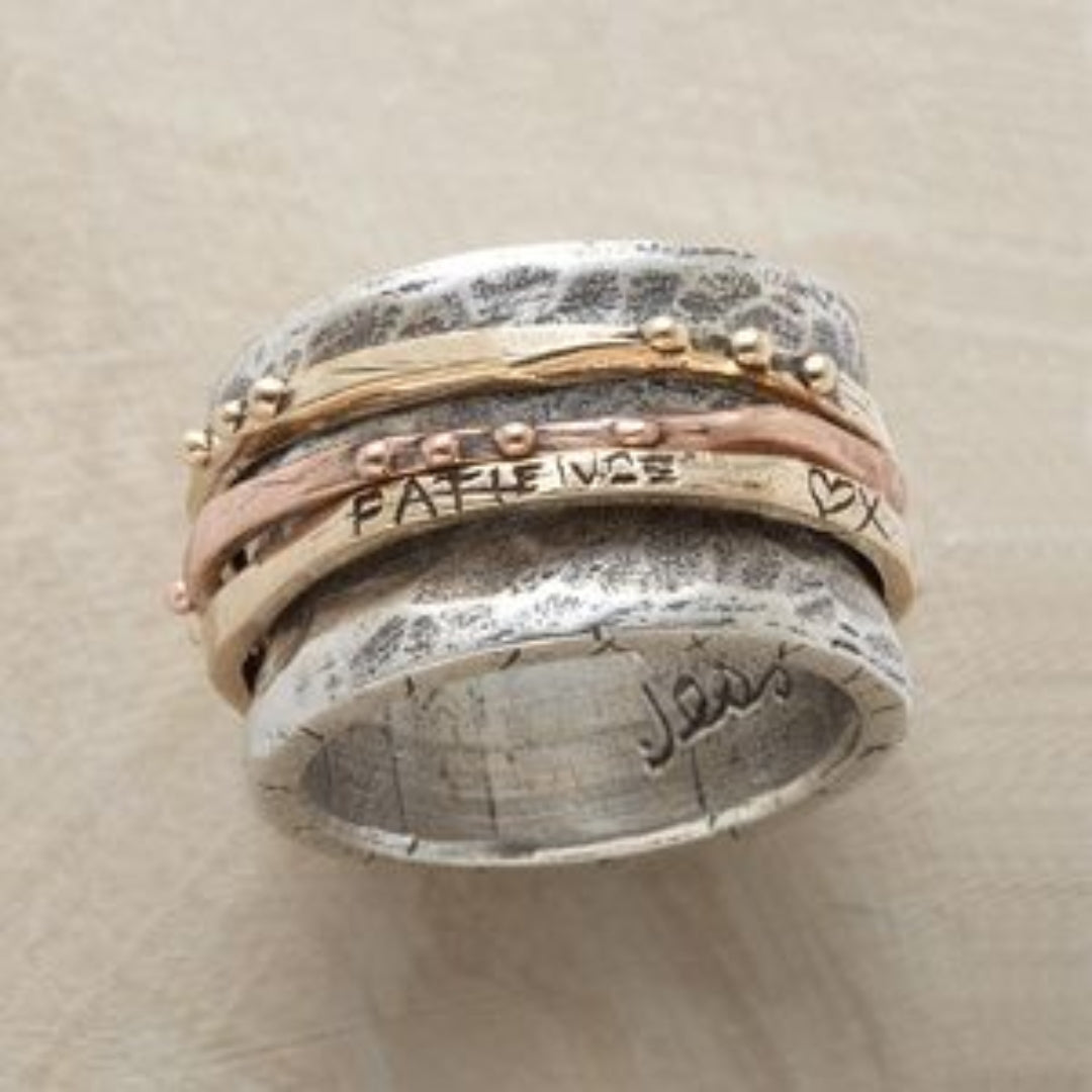 Vintage ring in gold and silver – 16