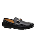 Genuine Leather Loafers – Black / 35