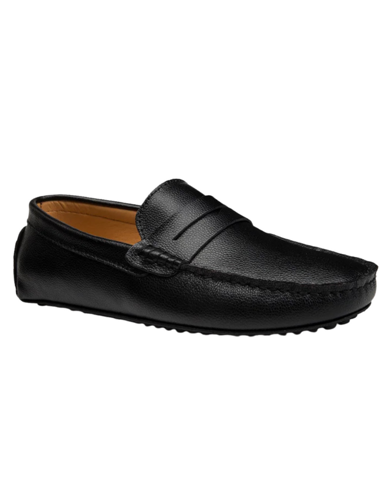 Casual Leather Summer Loafers – White / 38