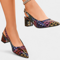 Agnes – Geometric High Heels – 36