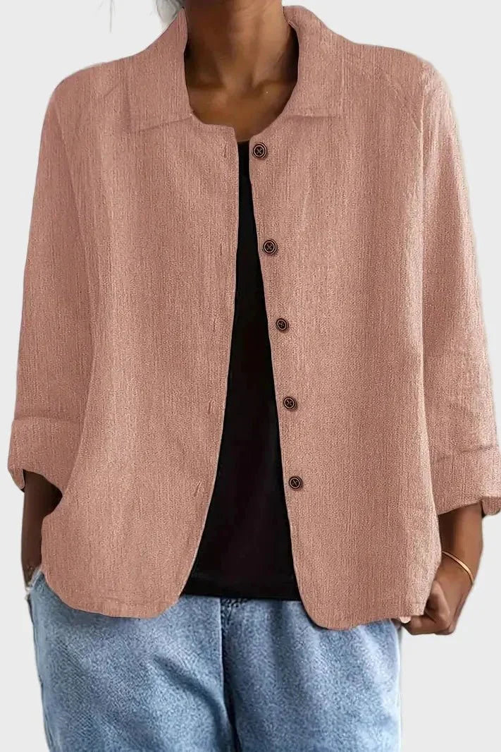 Agnes – Lightweight T-shirt – Pink / S