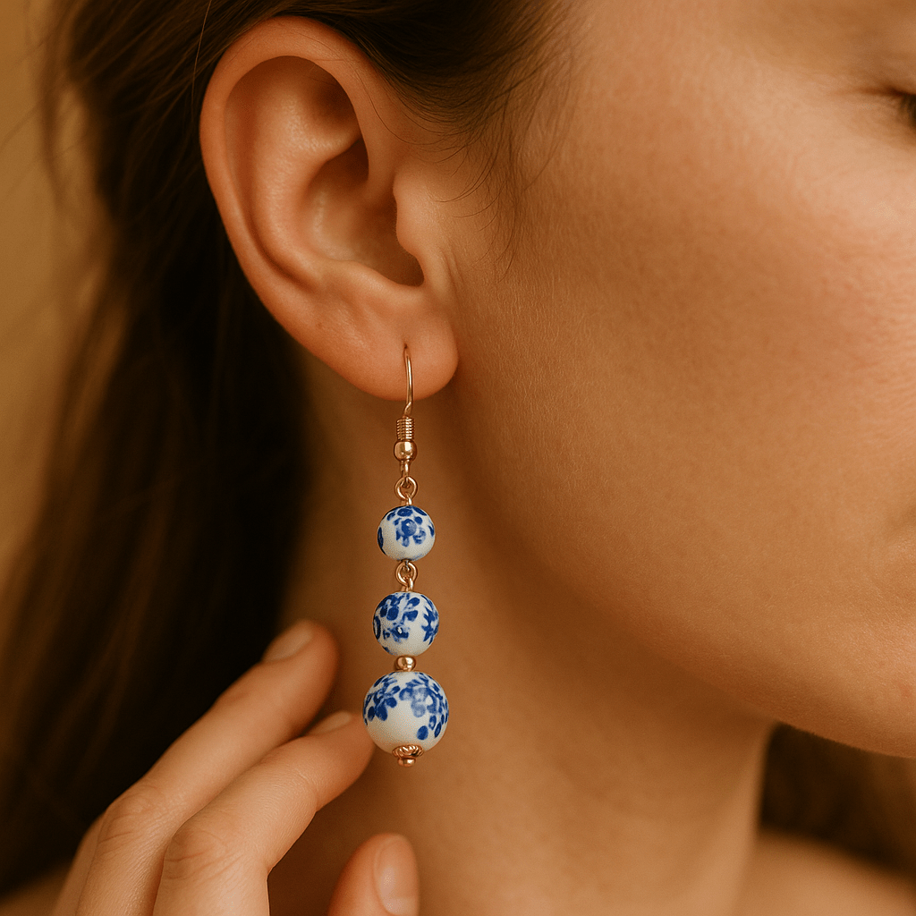 Albertha – Blue Earrings