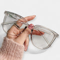 Alma – Blue light glasses – Pattern Grey