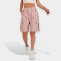 Alma – Lightweight shorts – Pink / XL