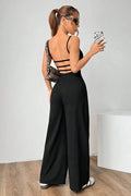 Amalie – Luxury jumpsuit – Black / S