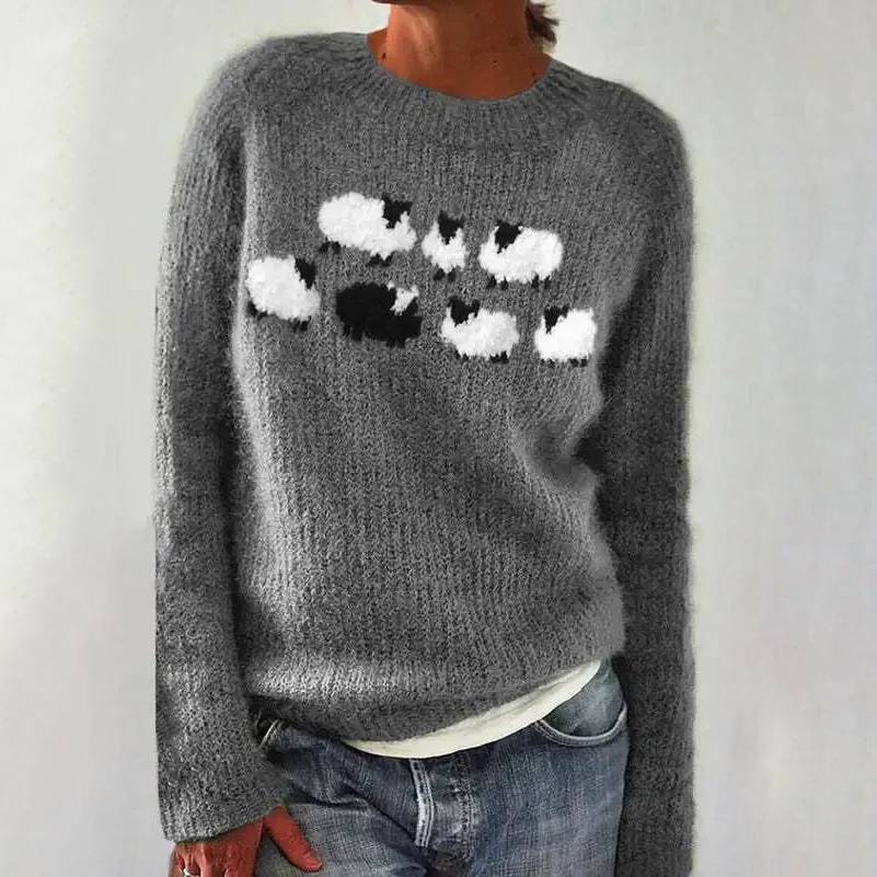 Amanda – Vintage Icelandic Knit Jumper – S