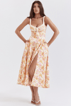 Pink floral print