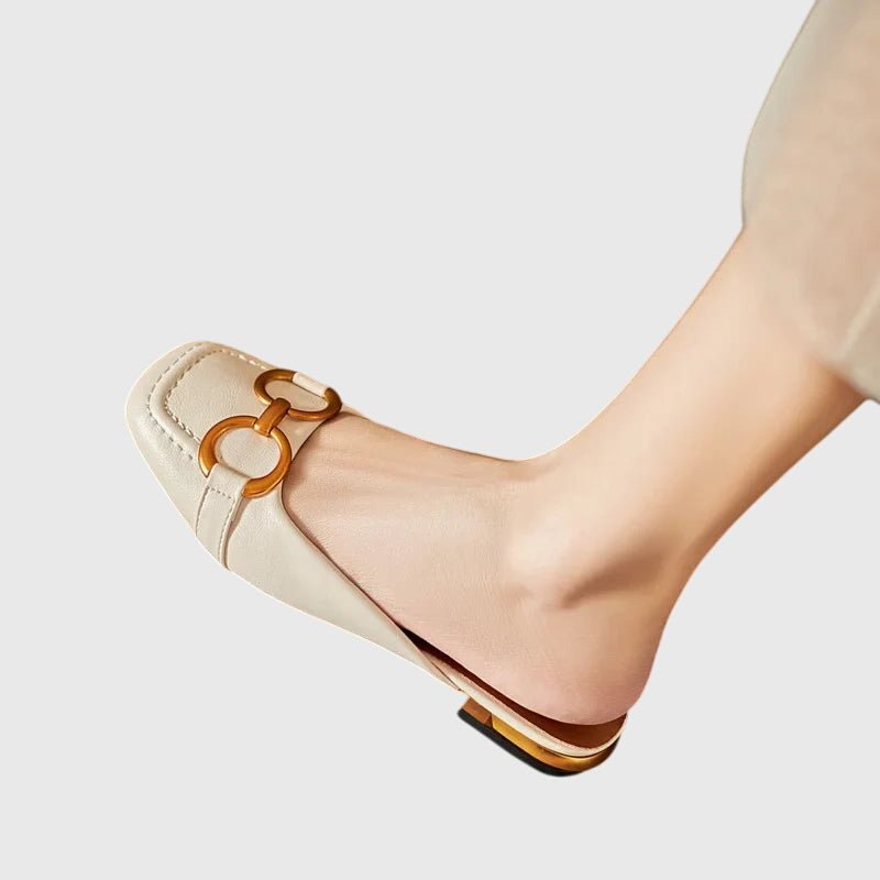Andrea – Supportive Sandals – Beige / 34