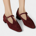 Andrea – Supportive Mary Jane Shoes – Brown / 36