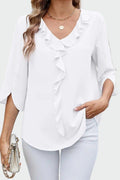 Andrea – Black Blouse – Black / M