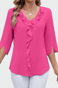 Andrea – Black Blouse – Black / XL